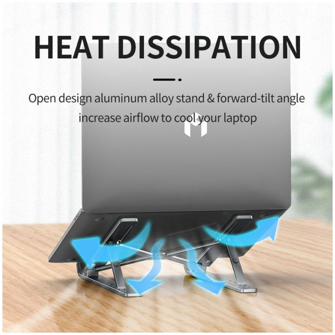 UGREEN - Laptop Ständer, space gray
