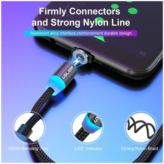 USLION - Magnetischer USB-C-Ersatzstecker