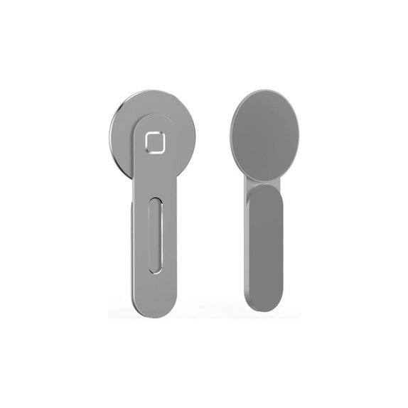 FixPremium - MagSafe iPhone Halterung für Notebook, silber