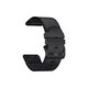FixPremium - Lederarmband für Garmin (QuickFit 26mm), schwarz