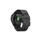 FixPremium - Lederarmband für Garmin (QuickFit 26mm), schwarz