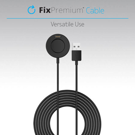 FixPremium - Ladestation für Garmin Watch, schwarz