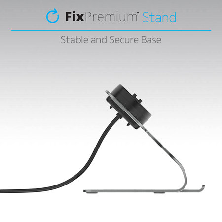 FixPremium - Ladeständer für Garmin Watch, silber