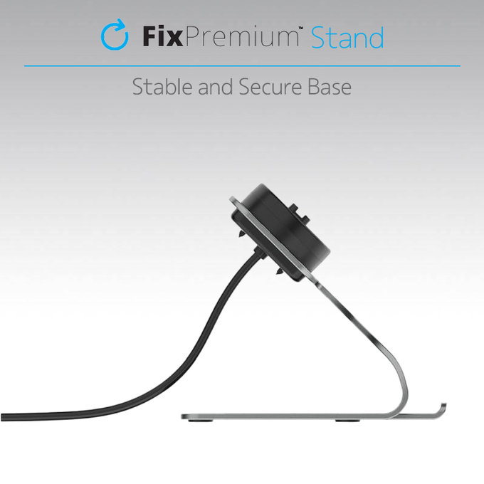 FixPremium - Ladeständer für Garmin Watch, silber