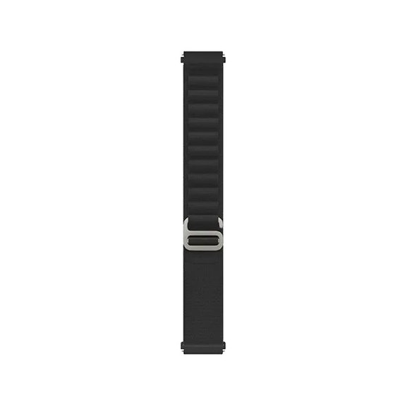 FixPremium - Alpiner Schlaufengurt für Garmin (QuickFit 26mm), schwarz