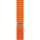 FixPremium - Alpine Loop Armband für Apple Watch (42, 44, 45 und 49mm), orange