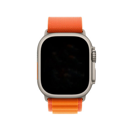 FixPremium - Alpine Loop Armband für Apple Watch (42, 44, 45 und 49mm), orange