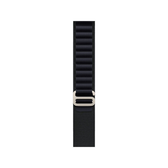 FixPremium - Alpine Loop Armband für Apple Watch (42, 44, 45 und 49mm), schwarz