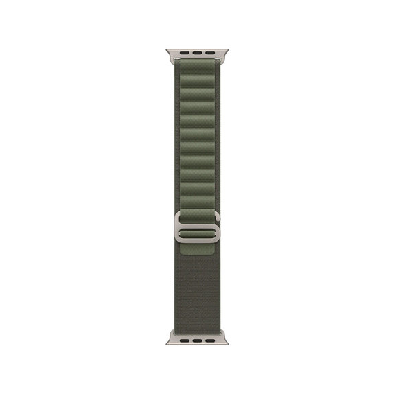 FixPremium - Alpine Loop Armband für Apple Watch (42, 44, 45 und 49mm), grün