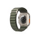 FixPremium - Alpine Loop Armband für Apple Watch (42, 44, 45 und 49mm), grün
