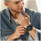 FixPremium - Nylon Armband für Garmin (22mm), grau