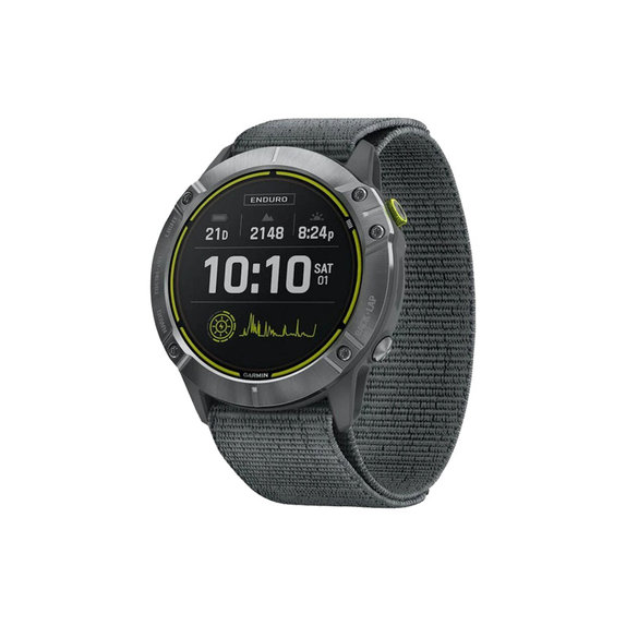 FixPremium - Nylon Armband für Garmin (22mm), grau