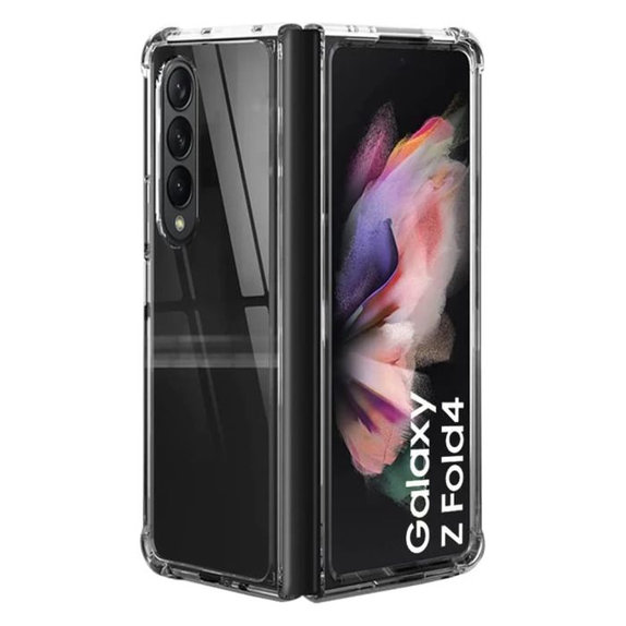 FixPremium - Silikon Hülle für Samsung Galaxy Z Fold 4, transparent