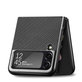 FixPremium - Carbon Hülle für Samsung Galaxy Z Flip 3, schwarz