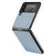 FixPremium - Carbon Hülle für Samsung Galaxy Z Flip 3, blau