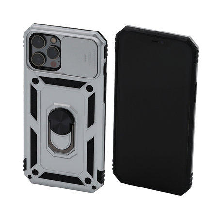 FixPremium - CamShield Hülle für iPhone 12 Pro Max, weiß