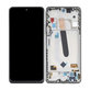 Xiaomi Mi 11i - LCD Display + Touchscreen Front Glas + Rahmen (Cosmic Black) OLED