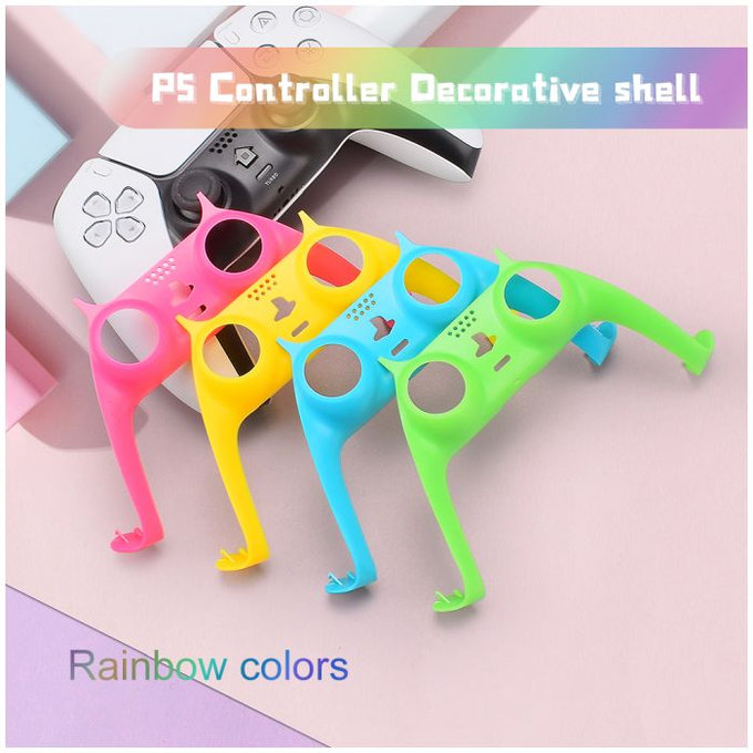 FixPremium - Dekorative Kappe für PS5 DualSense, violett