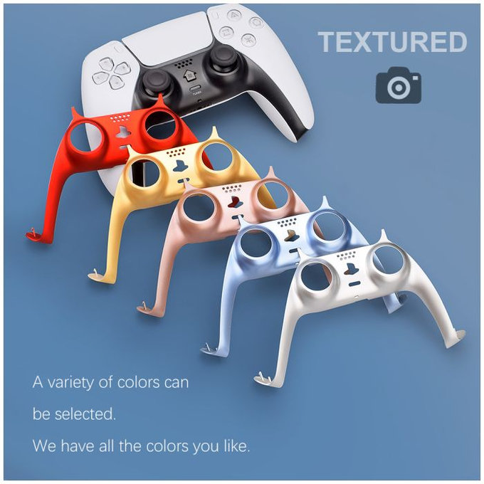 FixPremium - Dekorative Kappe für PS5 DualSense, rosa