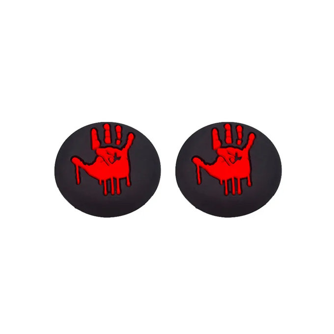 FixPremium - PS4/PS5 Bloody Hands Controller Grip Caps - 2er-Set