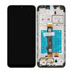 Motorola Moto E7 XT2095 - LCD Display + Touchscreen Front Glas + Rahmen (Mineral Gray) TFT