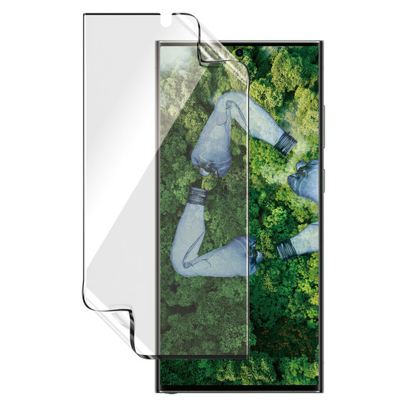 Hybridglas Matrix UWF AB FP wA für Samsung Galaxy S23 Ultra, Klar, PanzerGlass
