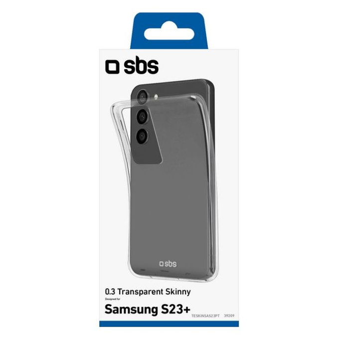 SBS - Hülle Skinny für Samsung Galaxy S23+, transparent