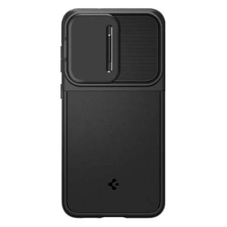 Spigen - Hülle Optik Armor für Samsung Galaxy S23, schwarz