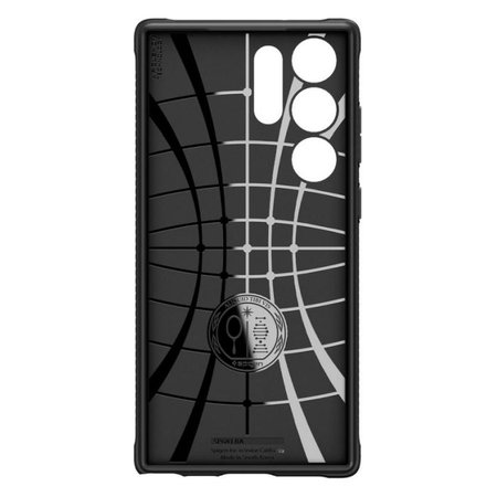Spigen - Hülle Rugged Armor für Samsung Galaxy S23 Ultra, matte black