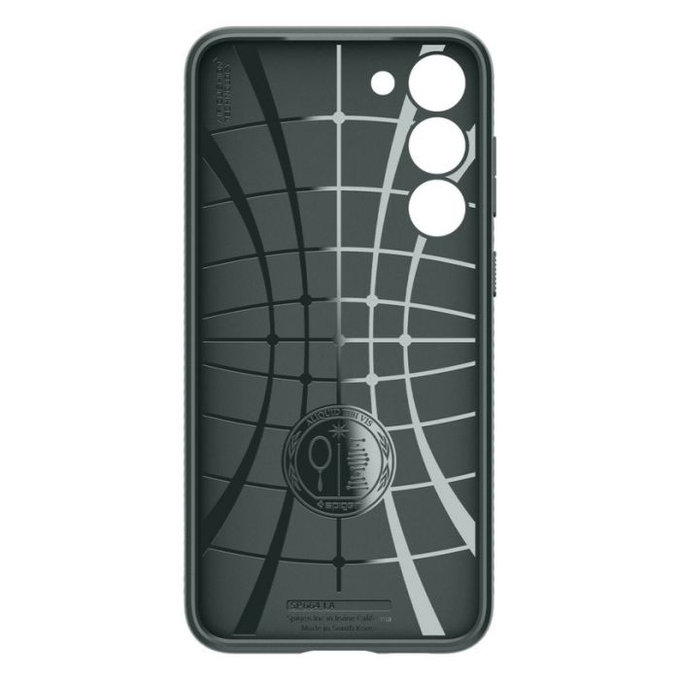 Spigen - Hülle Liquid Air für Samsung Galaxy S23, abyss green