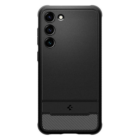 Spigen - Hülle Rugged Armor für Samsung Galaxy S23, matte black