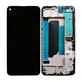Google Pixel 4a 4G - LCD Display + Touchscreen Front Glas + Rahmen (Just Black) OLED