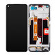 Oppo A54 5G, A74 5G - LCD Display + Touchscreen Front Glas + Rahmen (Fluid Black) TFT