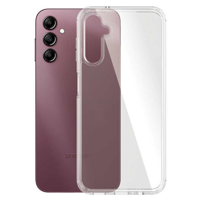 Hülle HardCase AB für Samsung Galaxy A14/A14 5G, Transparent, PanzerGlass