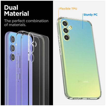 Spigen - Hülle Ultra Hybrid für Samsung Galaxy A34 5G, crystal clear