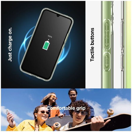 Spigen - Hülle Ultra Hybrid für Samsung Galaxy A34 5G, crystal clear