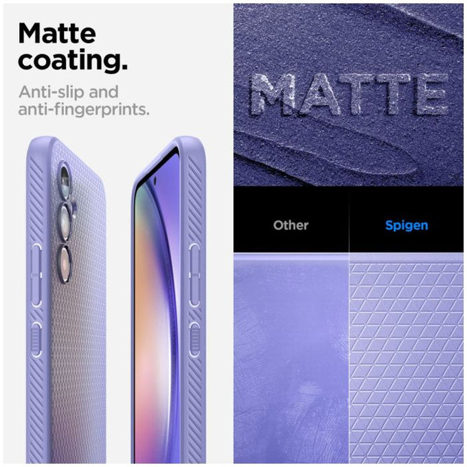 Spigen - Hülle Liquid Air für Samsung Galaxy A54 5G, awesome violet