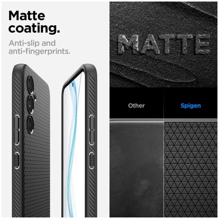 Spigen - Hülle Liquid Air für Samsung Galaxy A54 5G, matte black