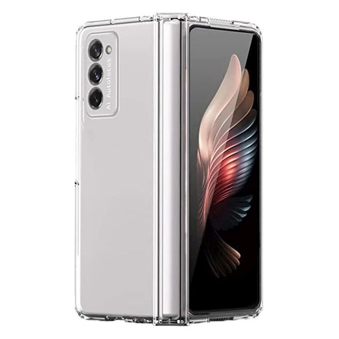 FixPremium - Silikon Hülle für Samsung Galaxy Z Fold 2, transparent