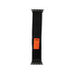 FixPremium - Remienok Trail Loop pre Apple Watch (42, 44, 45 und 49mm), schwarz
