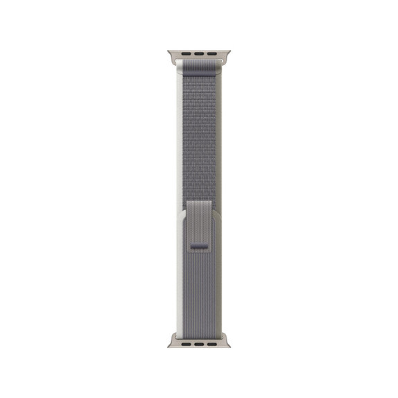 FixPremium - Remienok Trail Loop pre Apple Watch (42, 44, 45 und 49mm), grau