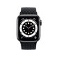 FixPremium - Remienok Solo Loop pre Apple Watch (42, 44, 45 und 49mm), schwarz