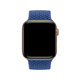 FixPremium - Remienok Solo Loop pre Apple Watch (42, 44, 45 und 49mm), dark blue