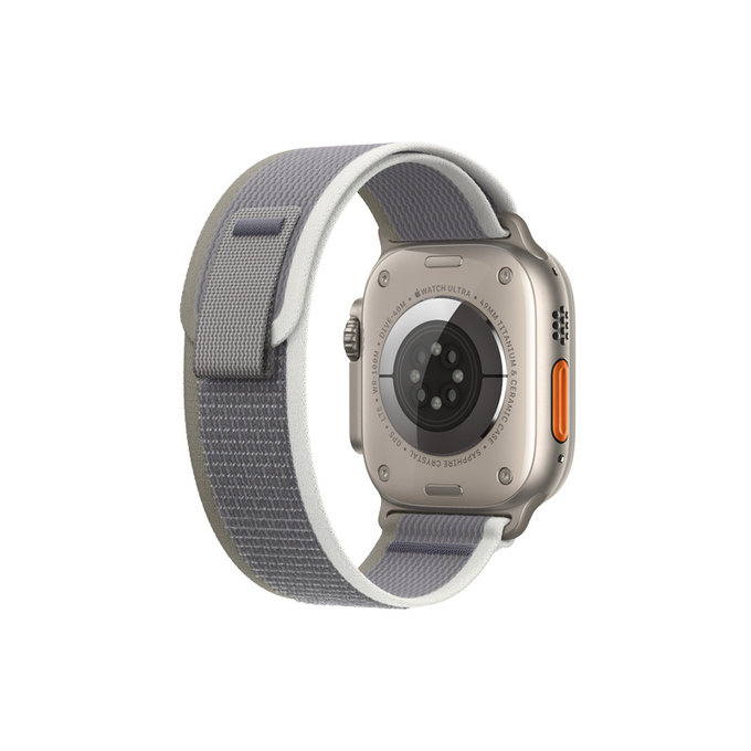 FixPremium - Remienok Trail Loop pre Apple Watch (38, 40 und 41mm), grau