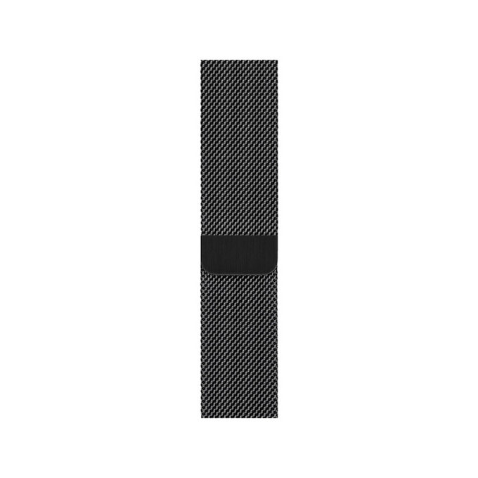 FixPremium - Remienok Milanese Loop pre Apple Watch (38, 40 und 41mm), schwarz