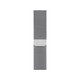 FixPremium - Remienok Milanese Loop pre Apple Watch (38, 40 und 41mm), silber