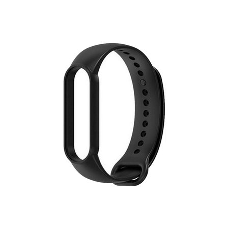 FixPremium - Silikónový Remienok pre Xiaomi Mi Band (5/6/7/7 NFC), schwarz