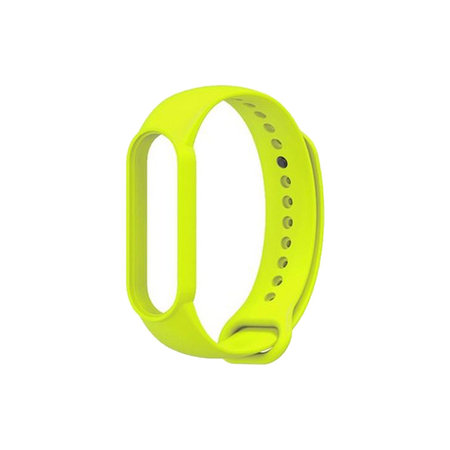 FixPremium - Silikónový Remienok pre Xiaomi Mi Band (5/6/7/7 NFC), gelb