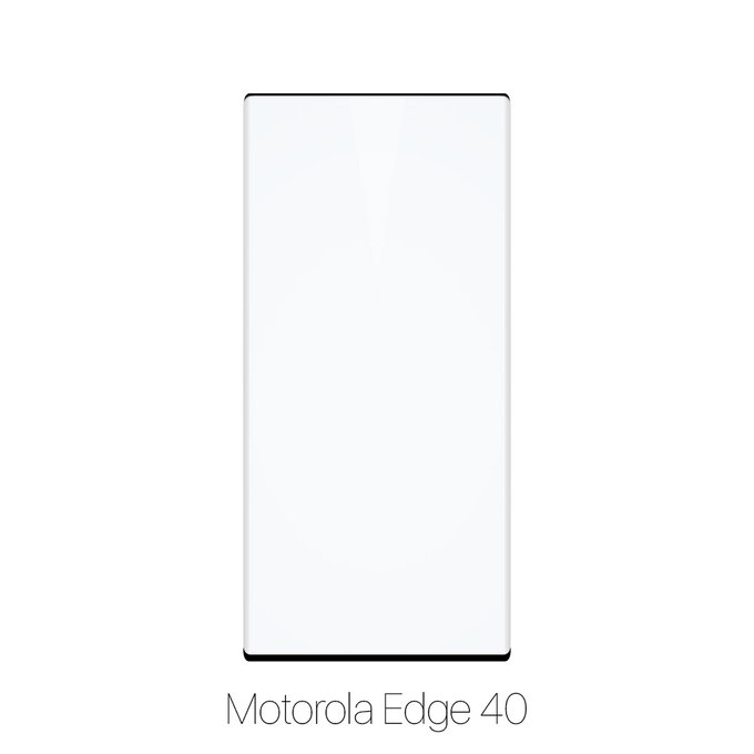 FixPremium Glass - 3D Gehärtetes Glas für Motorola Edge 40