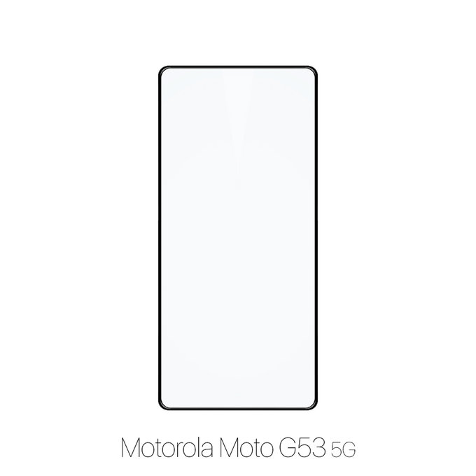 FixPremium FullCover Glass - Gehärtetes Glas für Motorola Moto G53 5G